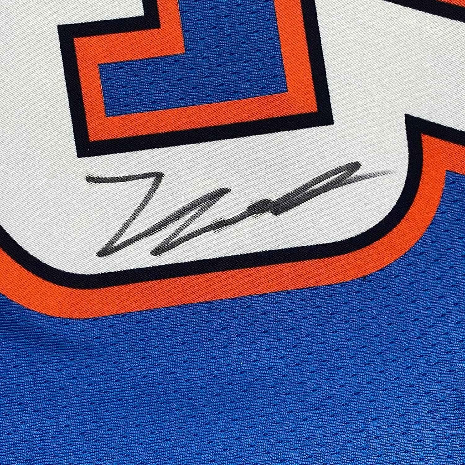 Framed Autographed/Signed Josh Giddey 35x39 Oklahoma City Thunder Blue Authentic Basketball Jersey PSA/DNA COA