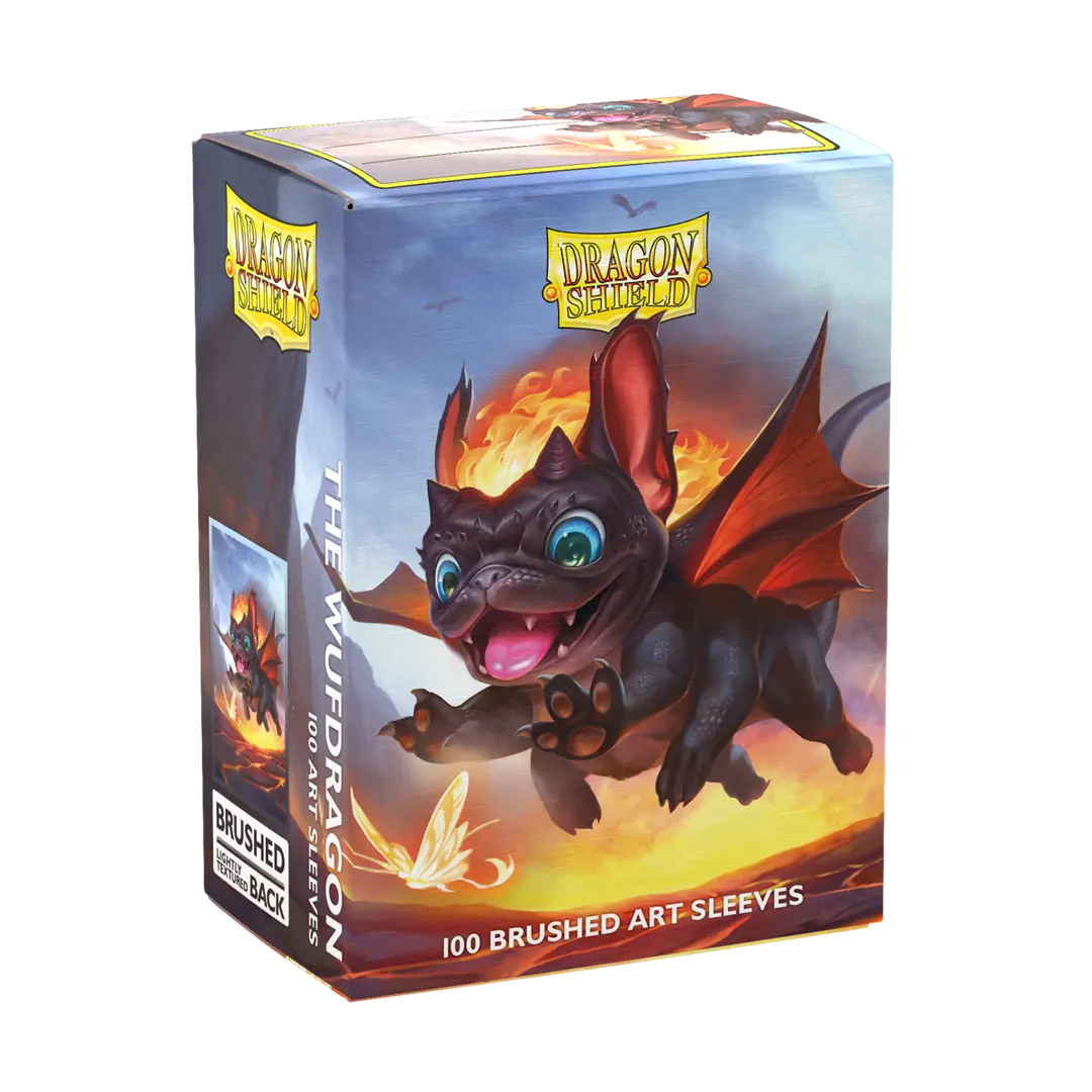 Dragon Shield Brushed Art Sleeves - The Wufdragon