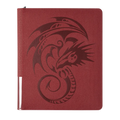 Card Codex Zipster Binder - Regular - Blood Red