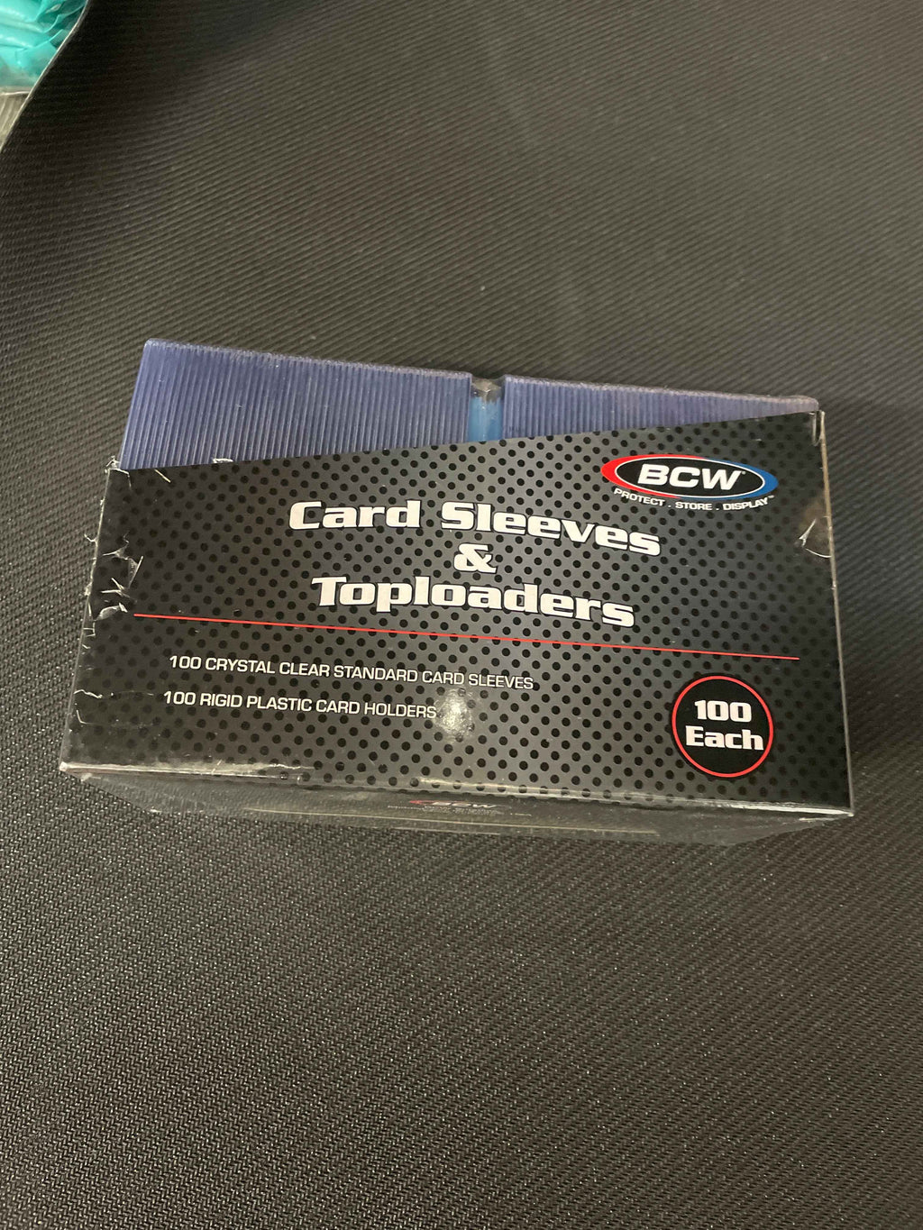 BCW 100-Count Card Sleeve & Toploader Combo Pack