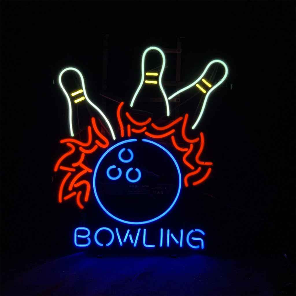 Bowling Balls Neon Signs