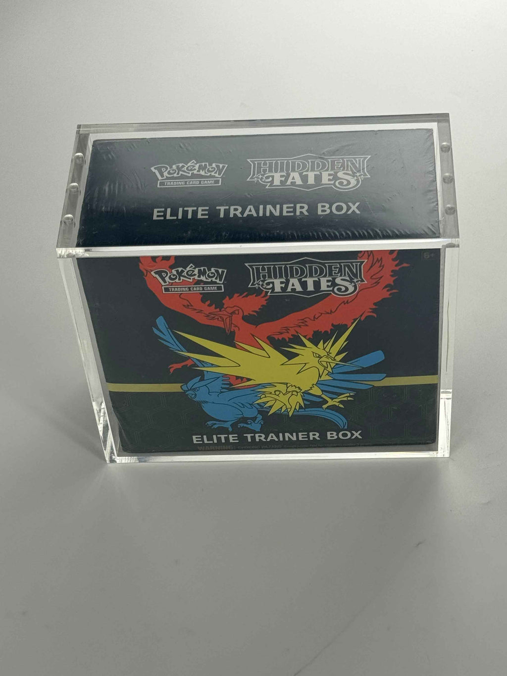 Premium Pokémon Elite Trainer Box Protective Display Acrylic Case Version 2