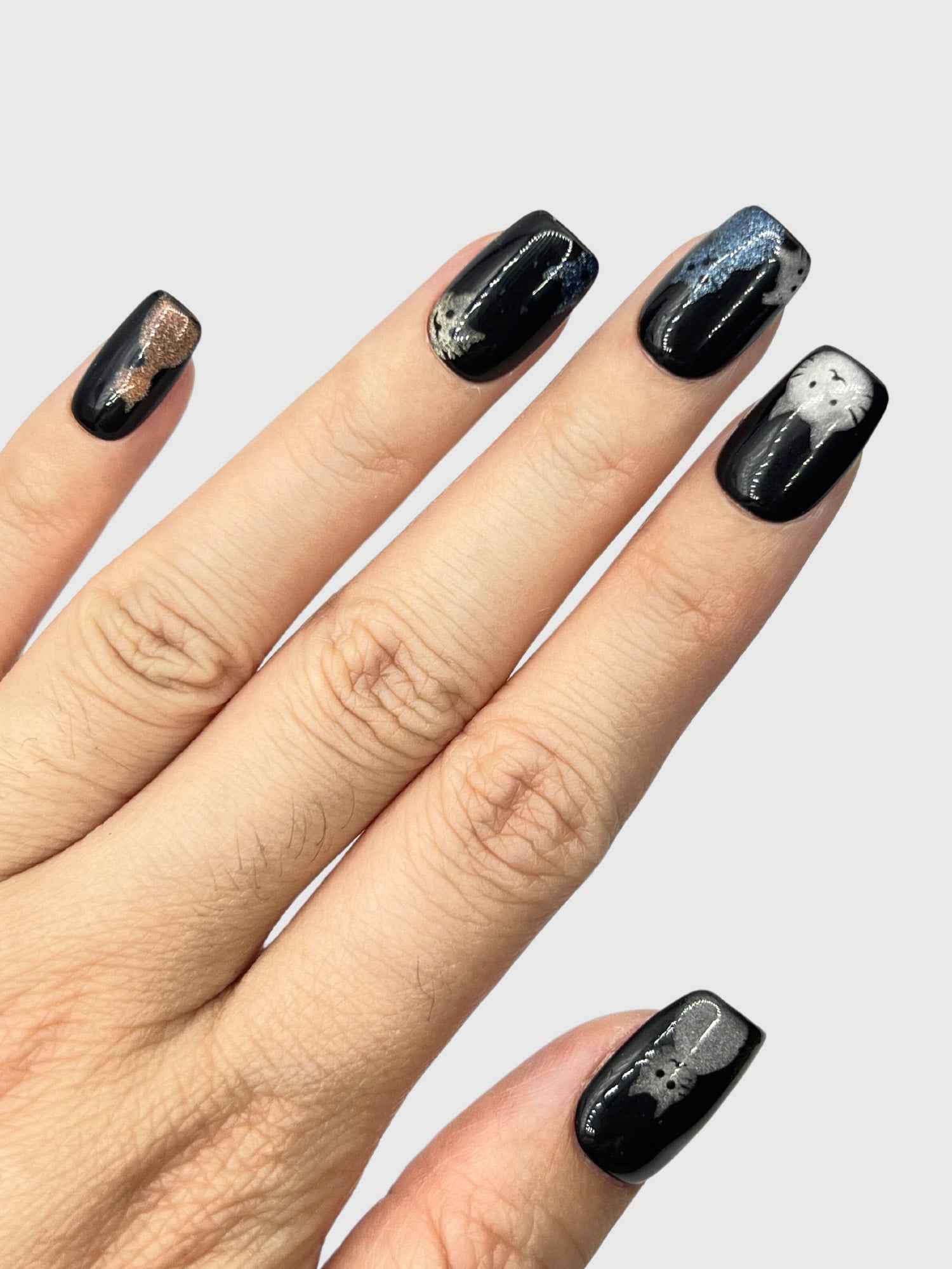Cat Lady press on nails