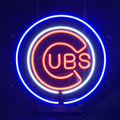 Chicago Cubs UBS Baseball Logo Neon_Signs