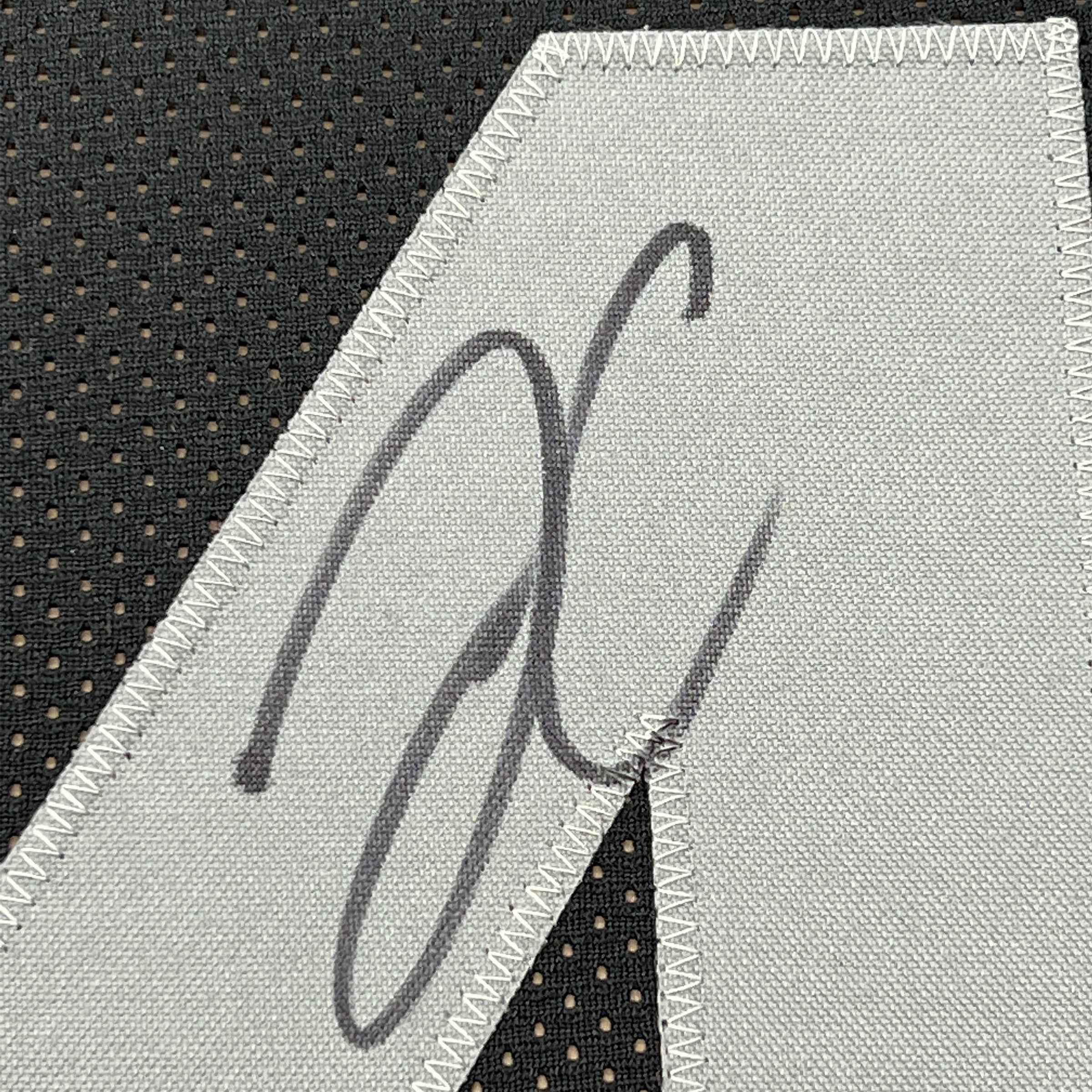 Framed Autographed/Signed Derek Carr 35x39 Las Vegas Oakland Black Football Jersey JSA COA