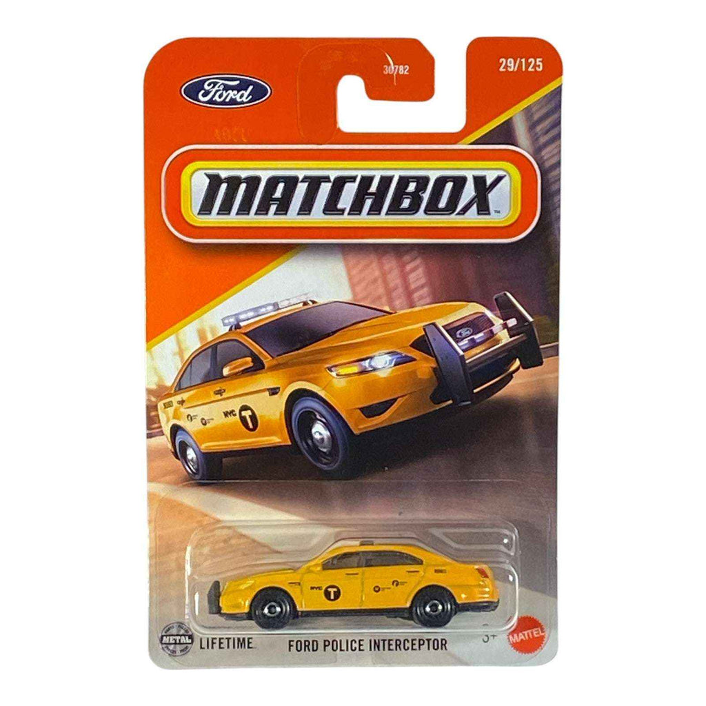 Matchbox Ford Police Interceptor | 2025 Matchbox Series 29/125