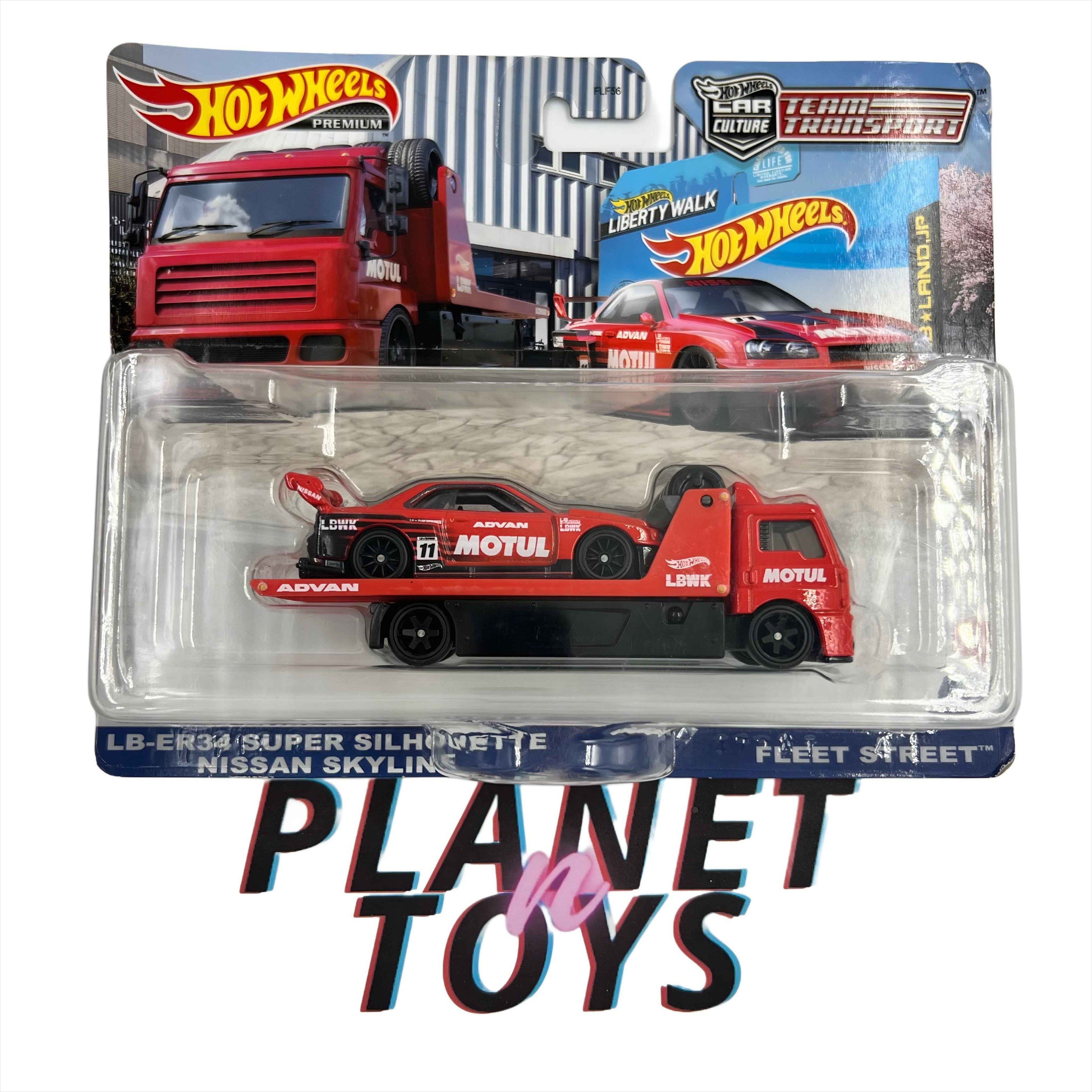 Hot Wheels Team Transports Assorted 1:64
