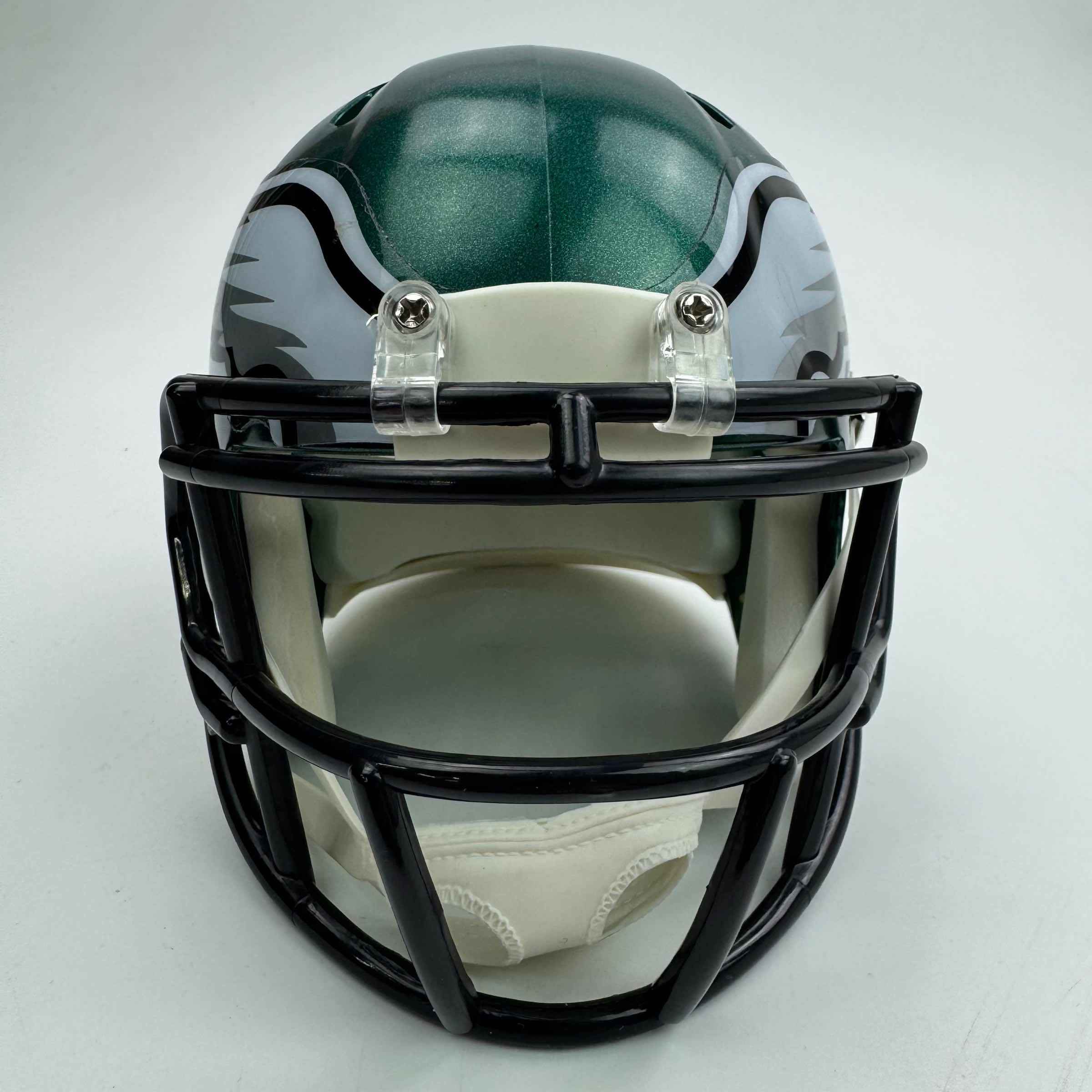 Autographed/Signed Brandon Graham Philadelphia Eagles Mini Football Helmet JSA COA