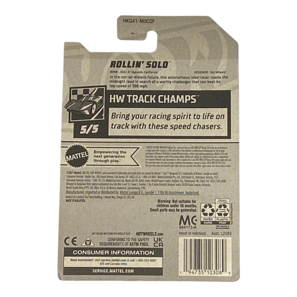 Hot Wheels Rollin' Solo -| Track Champs Series 5/5