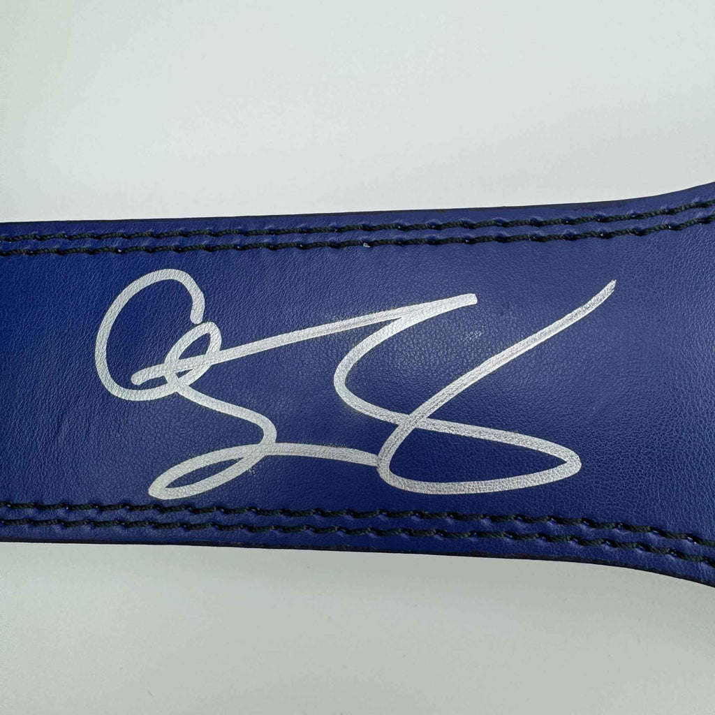 Autographed/Signed Cody Rhodes Blue American Nightmare WWE Wrestling Belt Beckett BAS COA