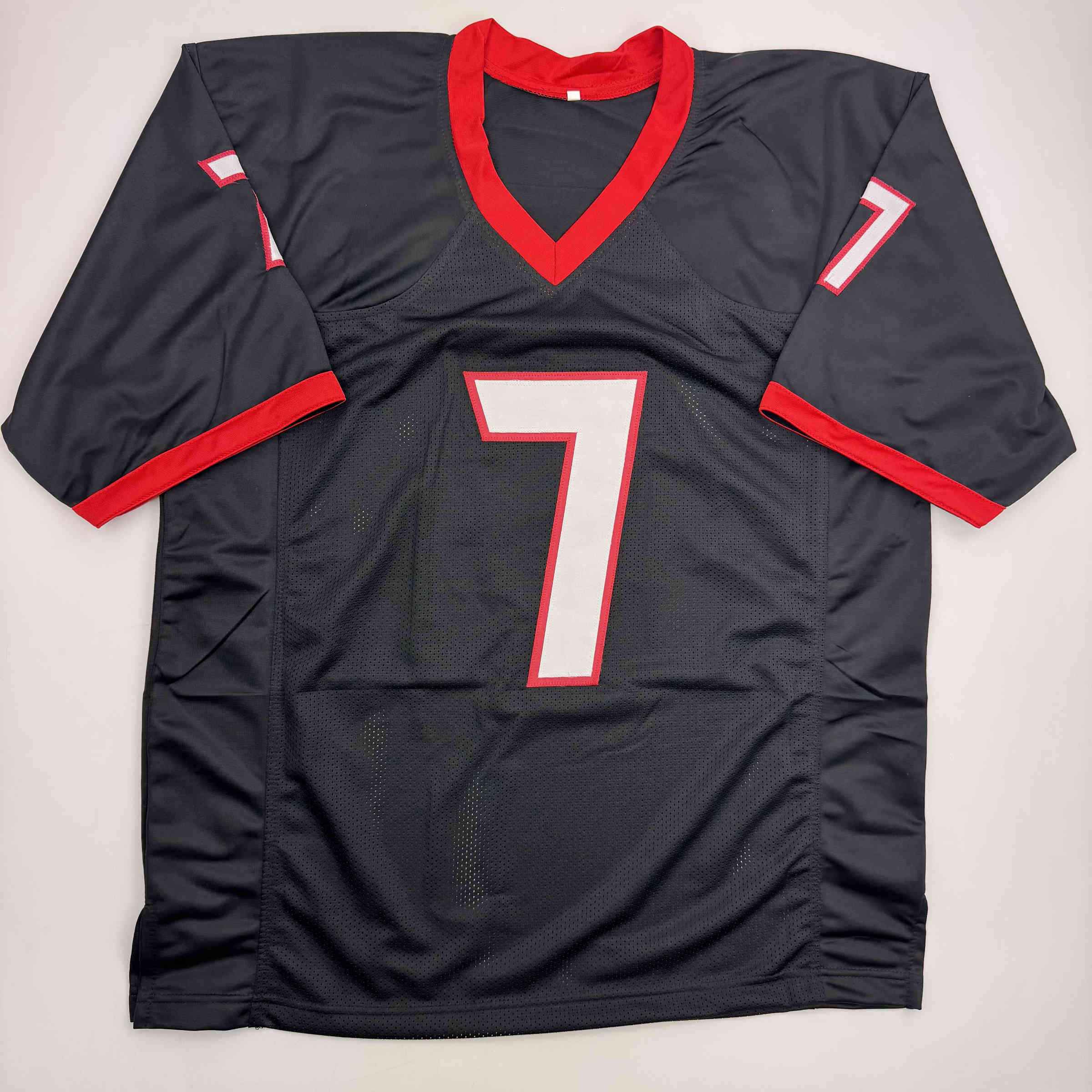 Autographed/Signed D'Andre Swift Georgia Black College Football Jersey Beckett BAS COA