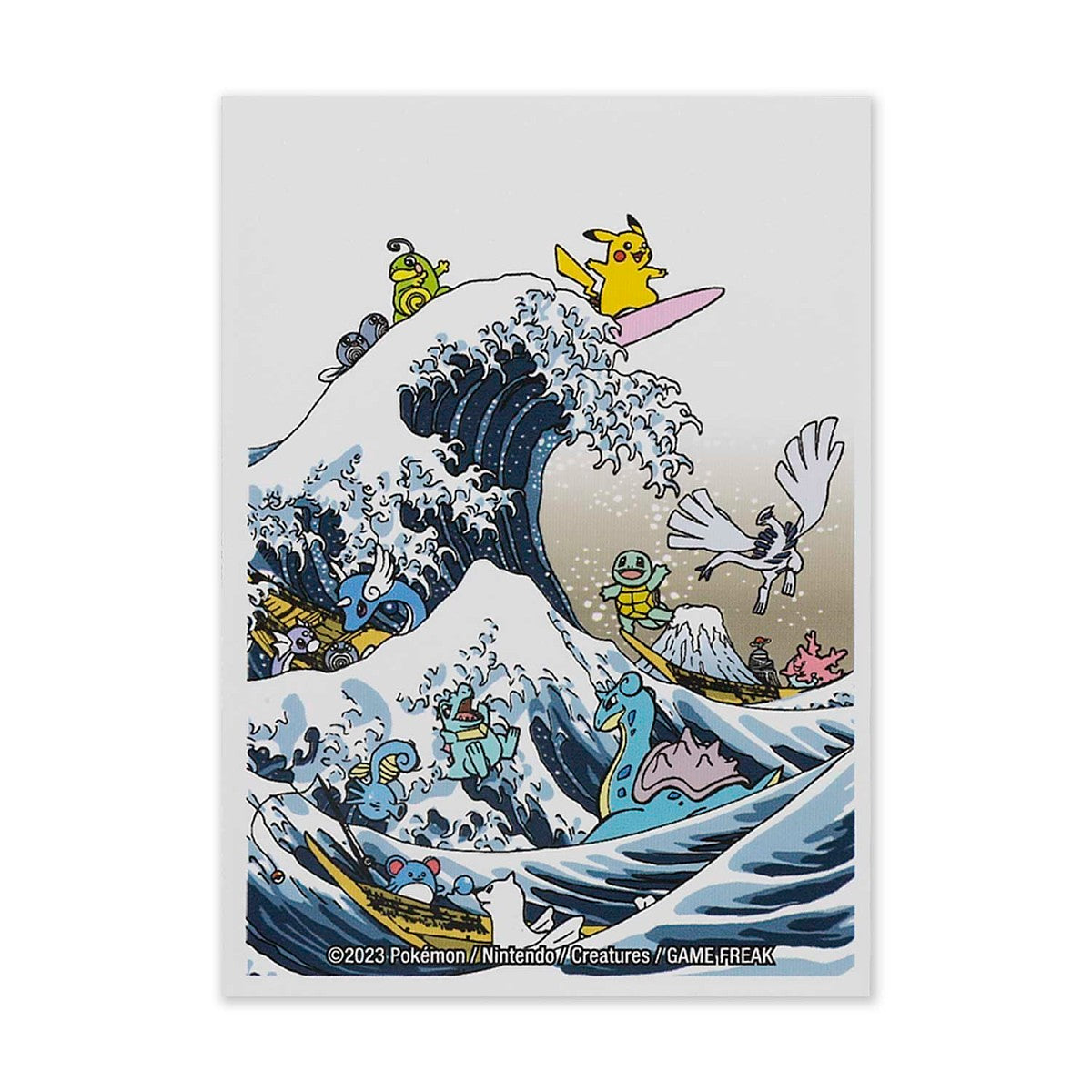 Pokémon Card Sleeve - Great Wave Pikachu & Friends (Single Sleeve)