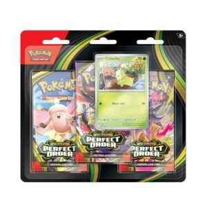 Perfect Order 3 Pack Blister [Chikorita]