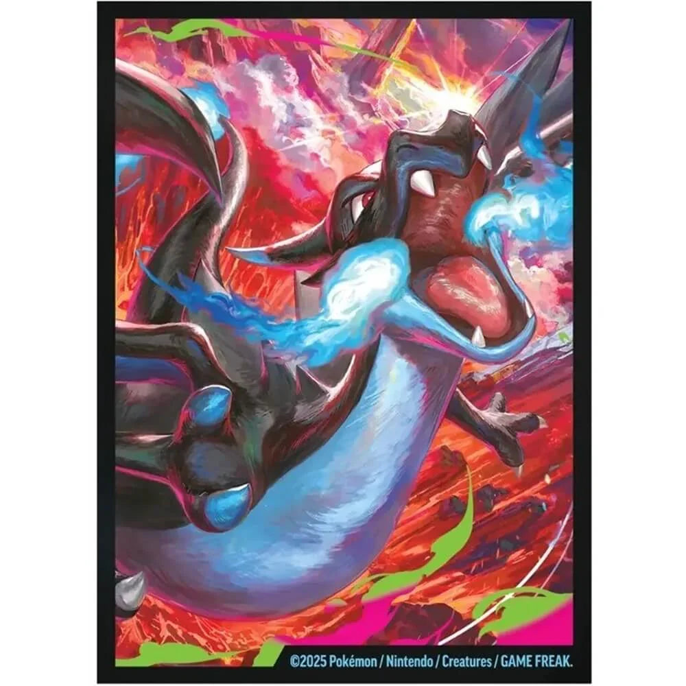 Pokémon Card Sleeve - Mega Charizard X ex Ultra-Premium Collection Sleeve (Single Sleeve)