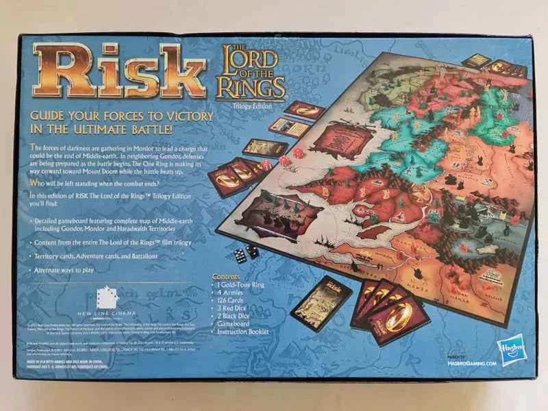 Risk: The Lord of The RIngs Trilogy Edition