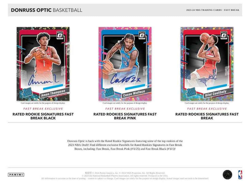 2023/24 Panini Donruss Optic Basketball Fast Break Box