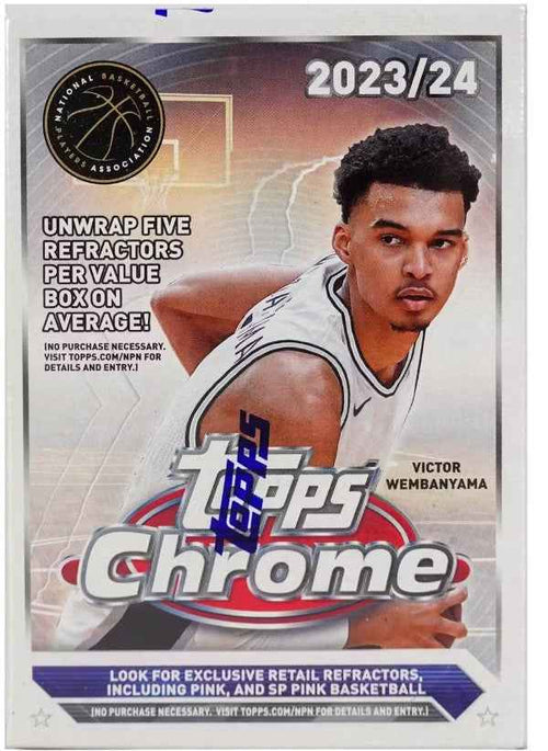 2023/24 Topps Chrome Basketball Blaster Box