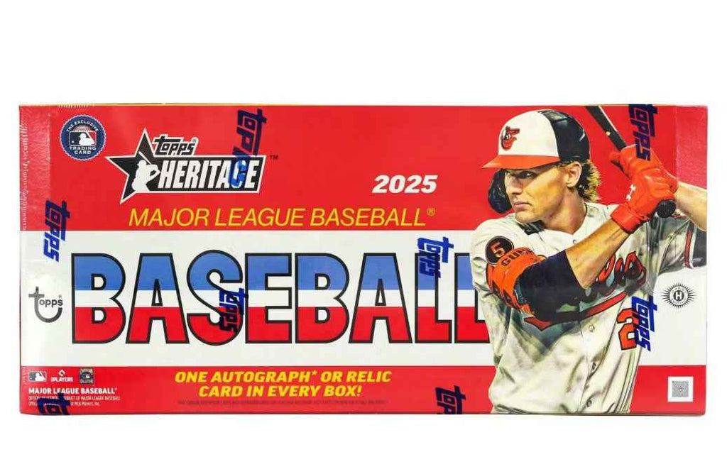 2025 Topps Heritage Baseball Hobby Box