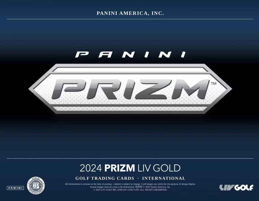 2024 Panini Prizm LIV Golf International Hobby Box