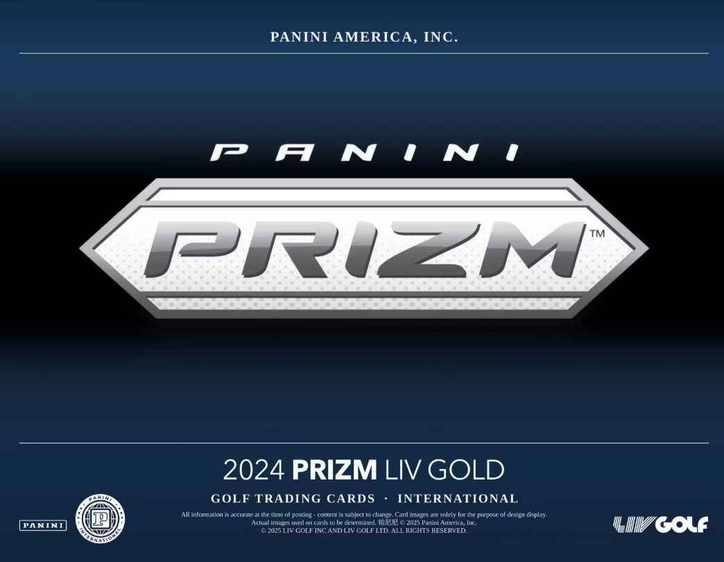 2024 Panini Prizm LIV Golf International Hobby Box