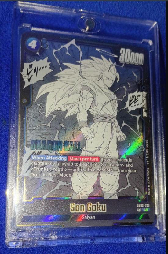 Son Goku SR (SB02-023) — Dragon Ball Super Card Game Fusion World Manga Booster 2