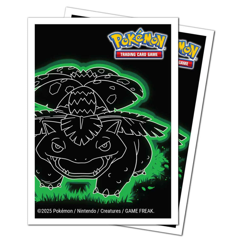 UItra Pro Deck Protector: Apex: Pokémon: Neon Kanto: Venusaur (105)