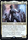 Rigo, Streetwise Mentor (PRE-215S) - Streets of New Capenna Promos Foil