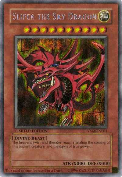 Slifer the Sky Dragon [YMA-EN001] Secret Rare