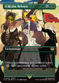 A Realm Reborn (FIN-344) - FINAL FANTASY: (enchantment) (Borderless) Foil