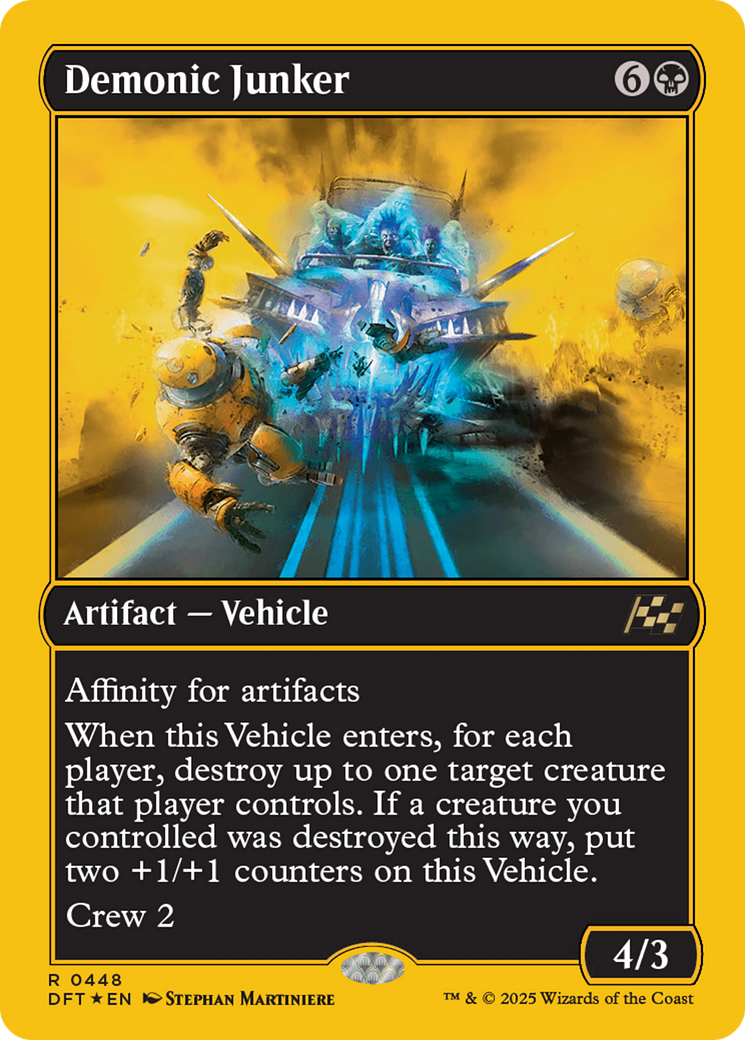 Demonic Junker (DFT-448) - Aetherdrift Foil