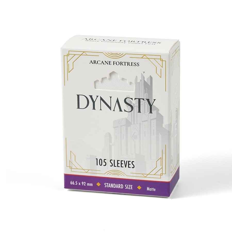 ARCANE FORTRESS: DYNASTY COLLECTION: SNOW WHITE MATTE SLEEVES (105CT)