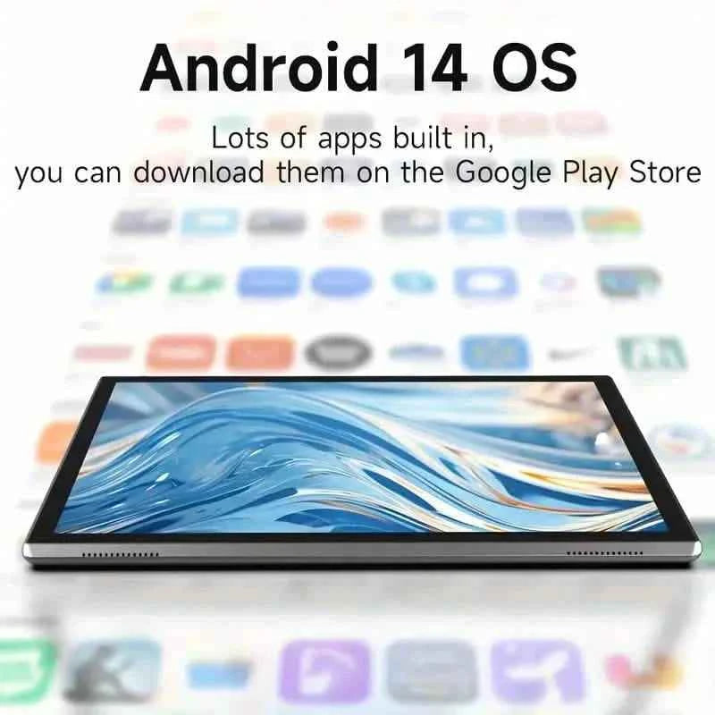 Android 14 10-Inch Tablet 2GB+4GB RAM + 32GB ROM + 1TB Expanded