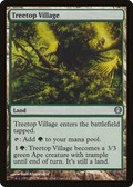 Treetop Village (DDG-038) - Duel Decks: Knights vs. Dragons