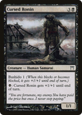 Cursed Ronin (CHK-107) - Champions of Kamigawa