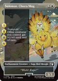 Summon: Choco/Mog (FIN-358) - FINAL FANTASY: (borderless, enchantment) (Borderless) Foil