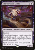 Gravebreaker Lamia (PPTHB-98P) - Theros Beyond Death Promos: (enchantment)