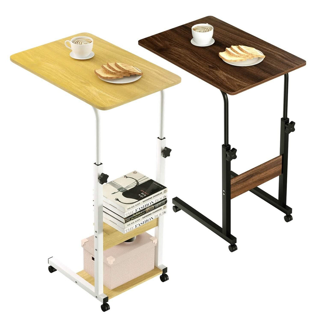 C Side Laptop Small Slim Snack Side Table