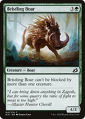 Bristling Boar (IKO-146) - Ikoria: Lair of Behemoths Foil