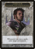 Venser, the Sojourner Emblem (DDI-001) - Duel Decks: Venser vs. Koth Tokens