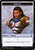 Gideon, Ally of Zendikar Emblem (BFZ-012) - Battle for Zendikar Tokens