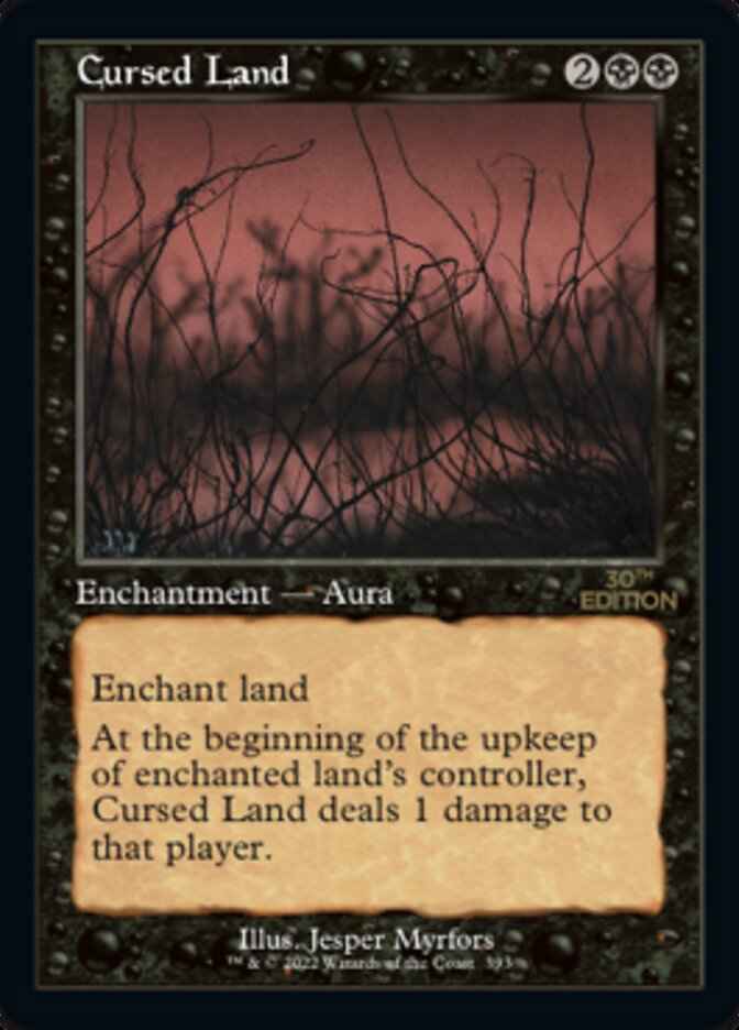 Cursed Land (Retro Frame) (30A-393) - 30th Anniversary Edition