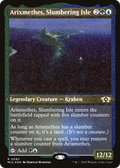Arixmethes, Slumbering Isle (Foil Etched) (MUL-097) - Multiverse Legends Foil