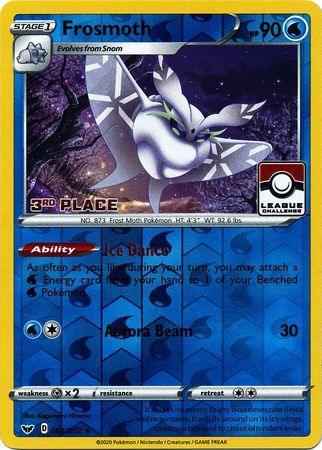 Frosmoth (064/202) (League Promo 3rd Place) [Sword & Shield: Base Set]
