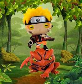 Naruto on Gamakichi