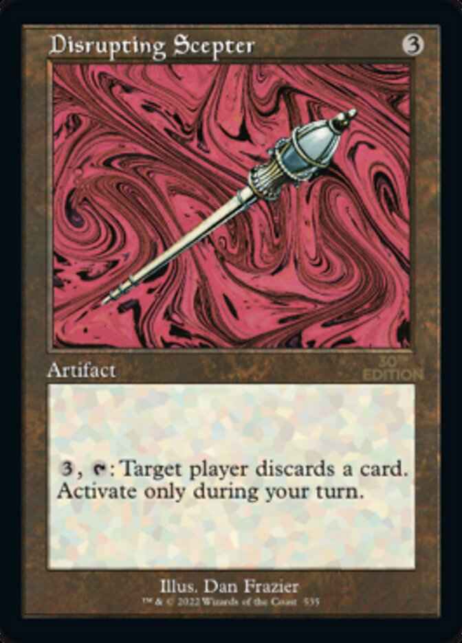 Disrupting Scepter (Retro Frame) (30A-535) - 30th Anniversary Edition