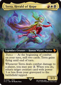 Terra, Herald of Hope (Extended Art) (FIC-186) - Commander: FINAL FANTASY: (Extended Art)