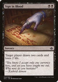 Sign in Blood (DD3-049) - Duel Decks Anthology: Garruk vs. Liliana