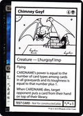 Chimney Goyf (CMB1-038) - Mystery Booster Playtest Cards 2021