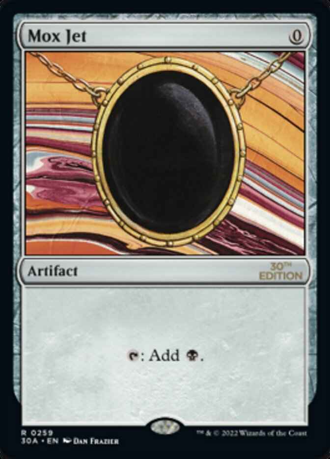 Mox Jet (30A-259) - 30th Anniversary Edition