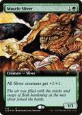 Muscle Sliver (SLD-653) - Secret Lair Drop: (Extended Art) Foil